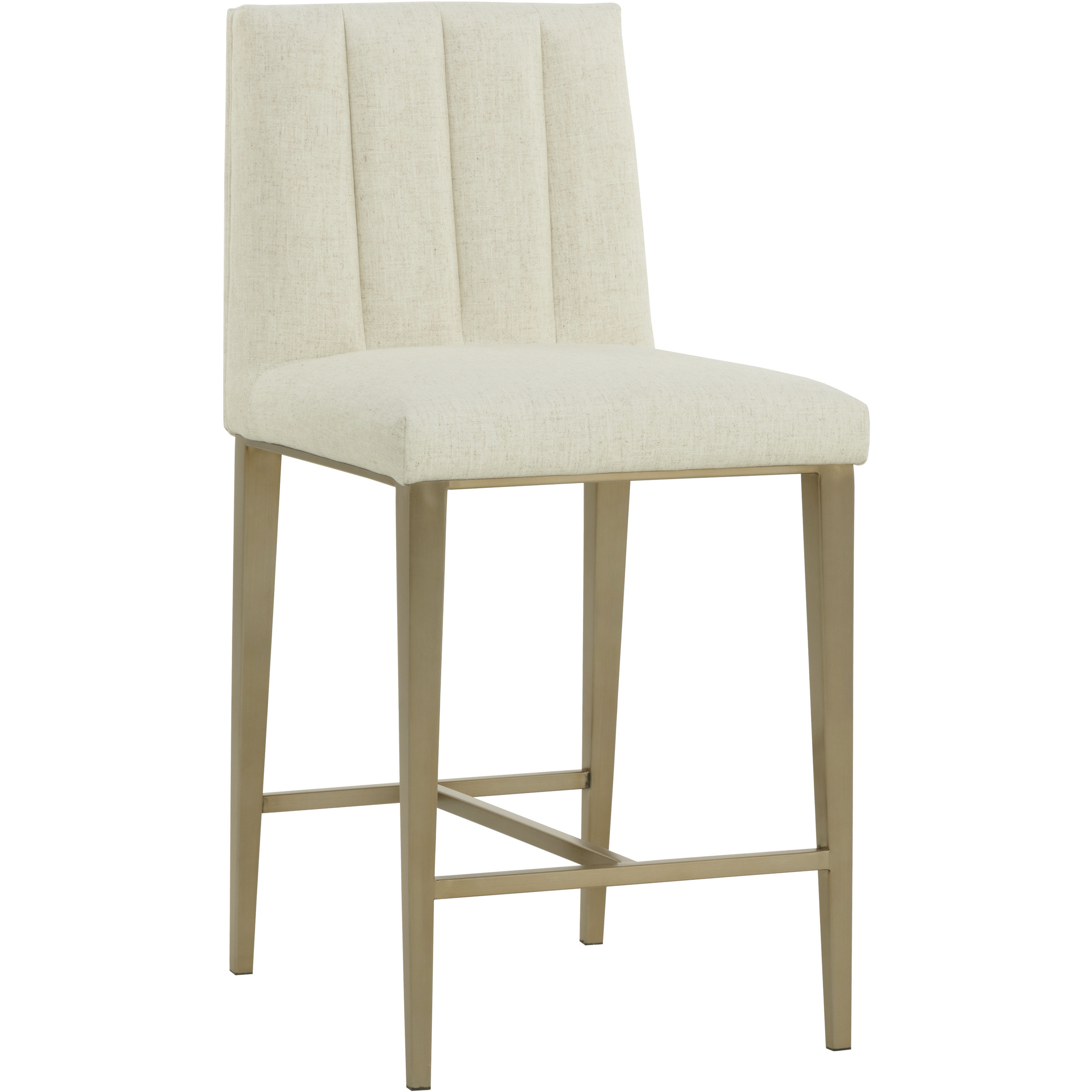 Wilbur 39.75 inch Geralt Linen Counter Stool